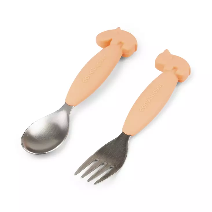 Done by Deer aterimet Easy-grip - Metalliset aterimet - 5712643039921 - 1