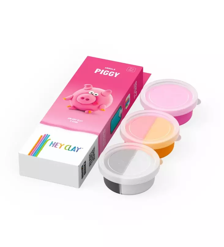 Hey Clay muovailuvaha 3 can set - Askartelu - 4897105241881 - 1