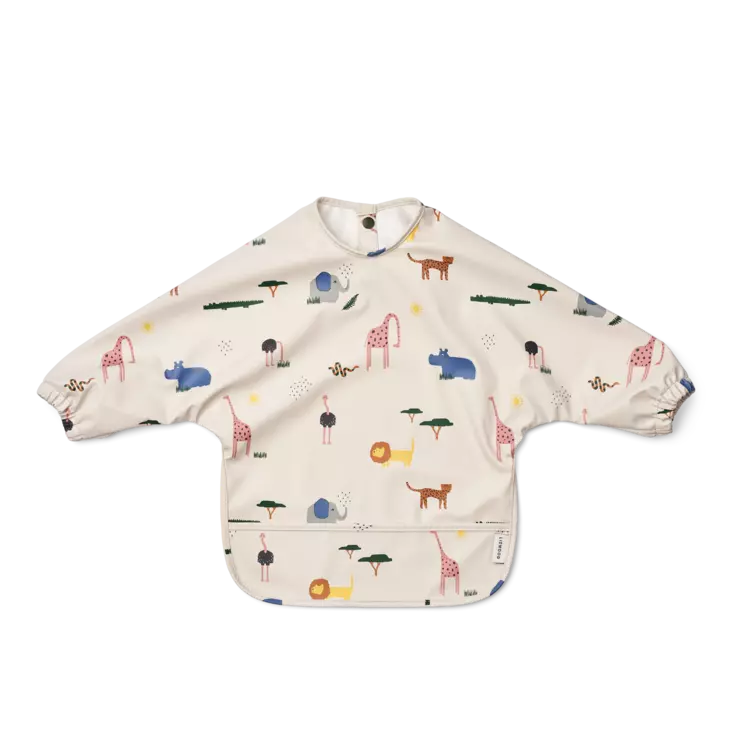 Liewood Merle hihallinen ruokalappu - Ruokalaput hihoilla - 5713370389471 - 1