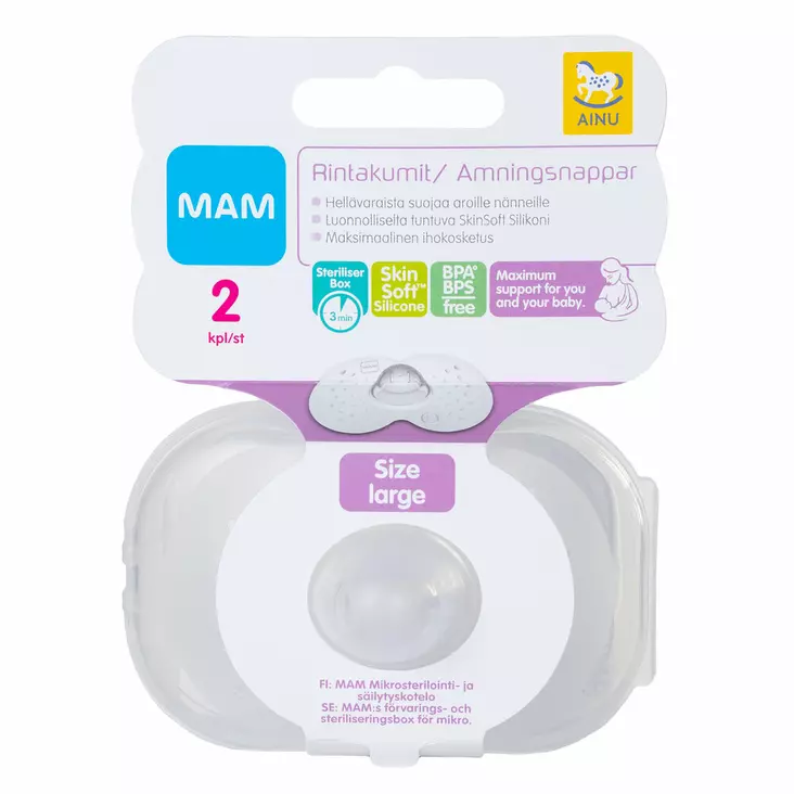 Mam rintakumit 23mm 2kpl - Rintapumput ja lisävarusteet - 9001616810701 - 2