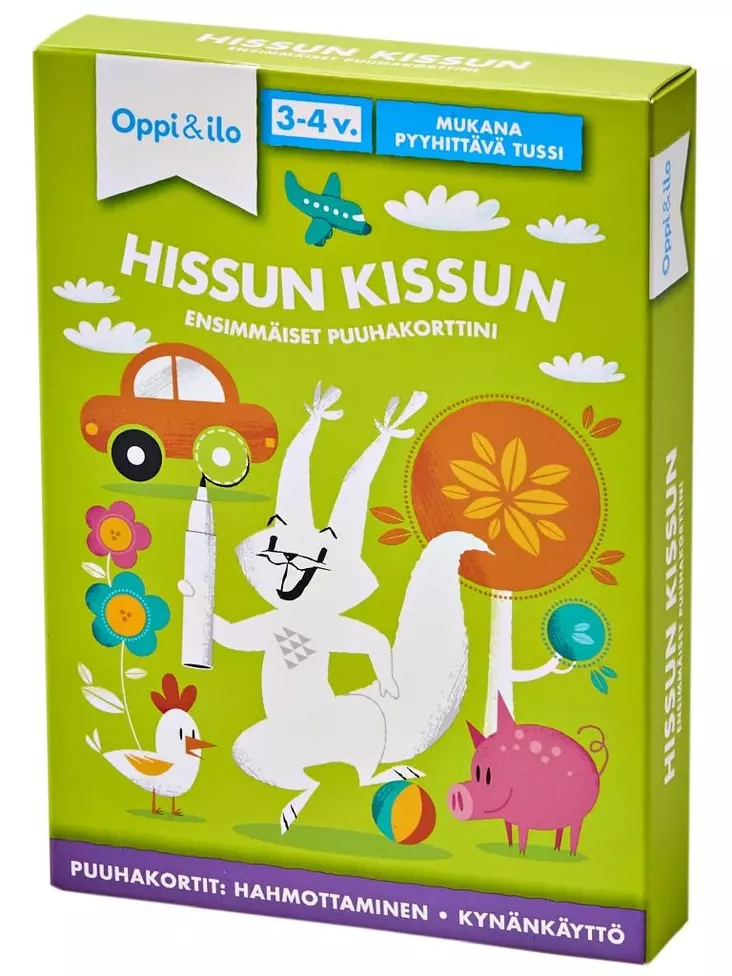 Oppi ja ilo Hissun kissun kortit - Kortit - 6430038961341 - 1