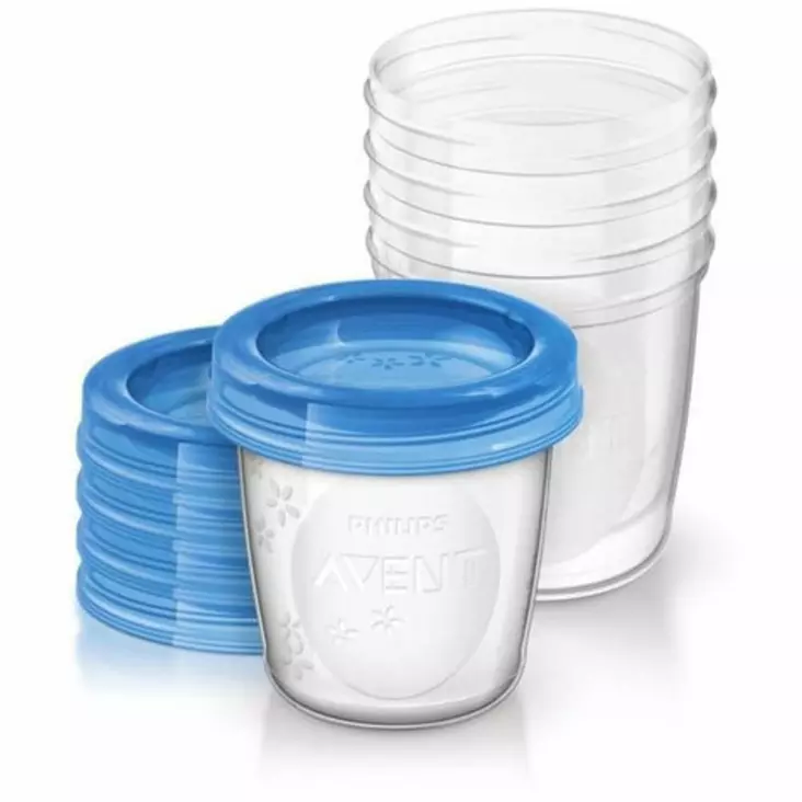 Philips Avent maidonsäilytyspurkit 5kpl - Äidinmaitopullot ja pullopussit - 8710103671671 - 1