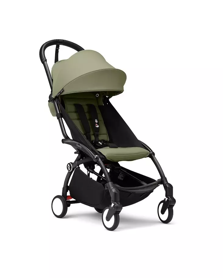 Stokke YOYO³ rattaat 6+ (musta runko) - Matkarattaat - 70403565201 - 1