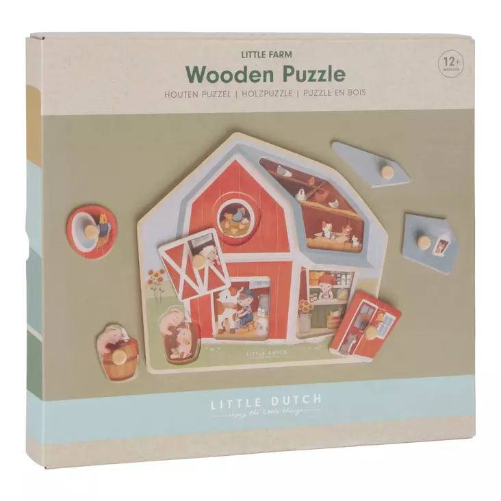 Little Dutch puupalapeli - Palapelit ja muut pelit - 8713291771581 - 1