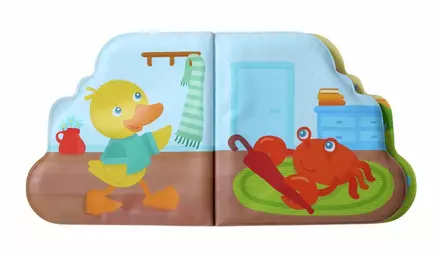 Hape kylpykirja ankka - Kylpylelut ja -korit - 4010168258942 - 2