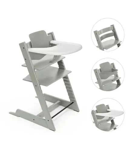 Stokke Tripp Trapp bundle tarjottimella - Syöttötuolit - 7040356973002 - 1