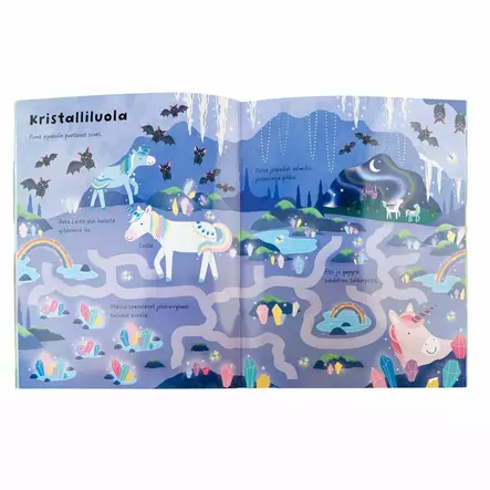 Oppi ja ilo Pyyhittävät yksisarviset - Kirjat, vihkot ja kirjaimet - 9789526372952 - 2