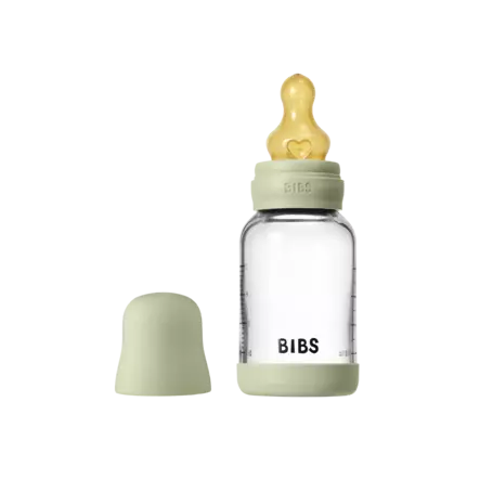 BIBS lasinen tuttipullo 120ml - Lasiset tuttipullot - 5713795265602 - 1