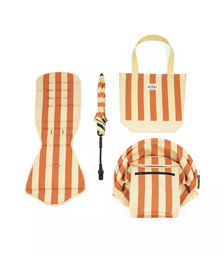 Stokke Yoyo 6+ rattaat, Capri Summer Kit - valkoinen runko - Matkarattaat - 7040356555562 - 2