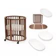 Stokke Sleepi Mini V3 pinnasänkypaketti - Pinnasängyt ja juniorisängyt - 7040355913002 - 1