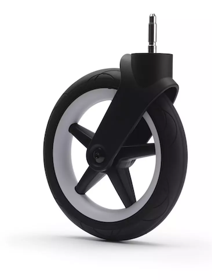 Bugaboo Donkey eturengas 10" White - Renkaat - 110002 - 1