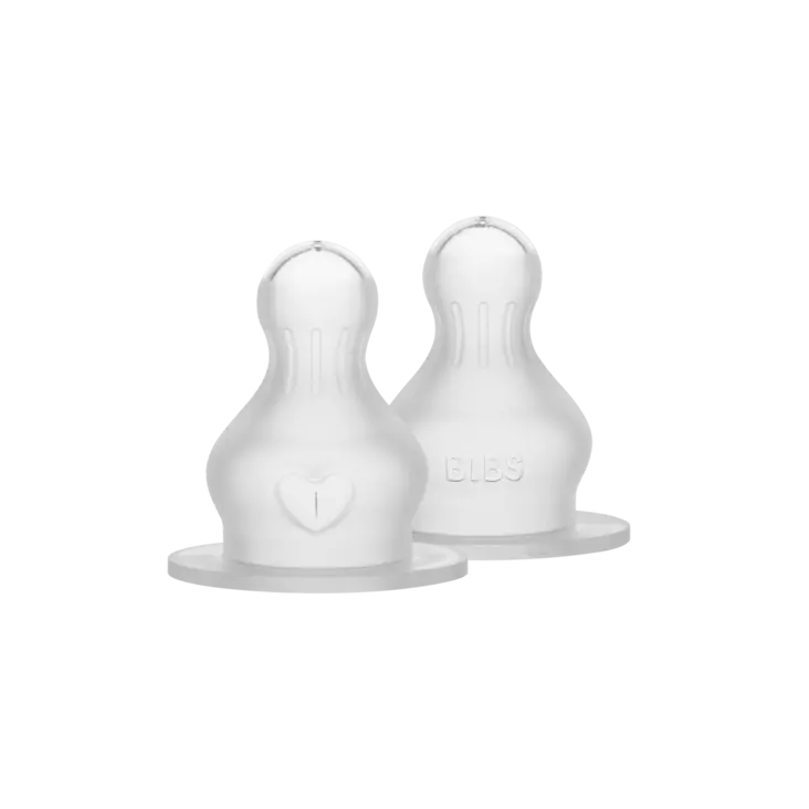 BIBS pullotutti silikoni 2kpl - Tuttipäät, juomanokat ja korkit - 5713795265312 - 1