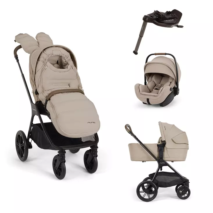 Nuna Triv LX starttipaketti (Arra Flex turvakaukalolla) - Lastenvaunujen starttipaketit - 930433100202 - 1