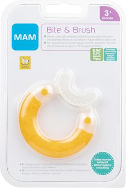 Ainu Mam Bite & Brush purulelu + harja - Purulelut - 9001616108532 - 1