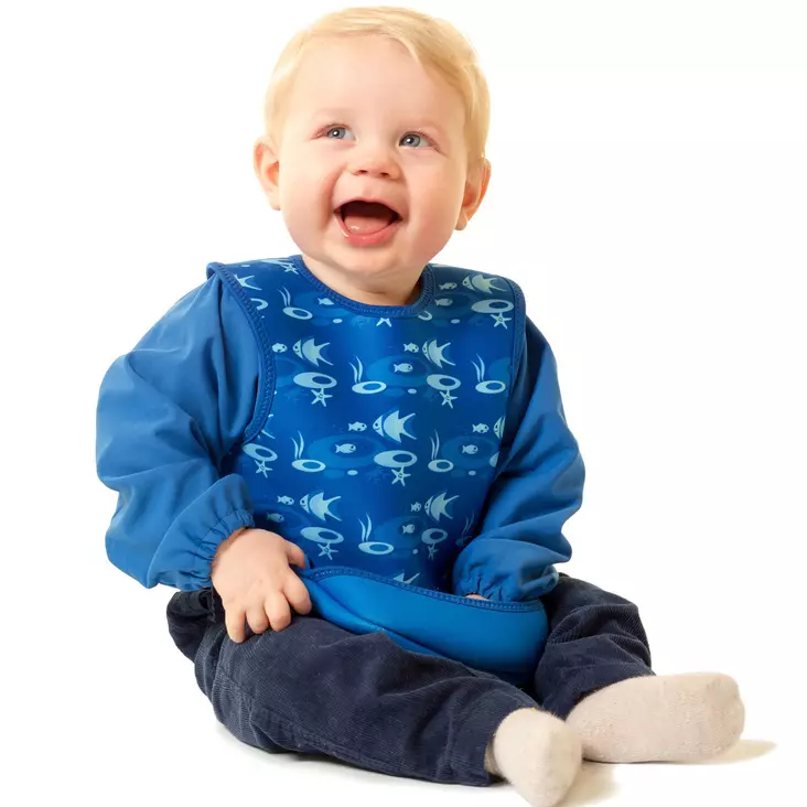 Bibetta ruokalappu/essu hihoilla neopreeni Bib with Sleeves - Ruokalaput hihoilla - 4547763202 - 5