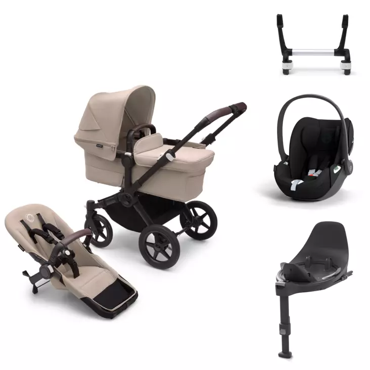 Bugaboo Donkey5 Mono starttipaketti (Cloud T turvakaukalolla) - Lastenvaunujen starttipaketit - 8717447431922 - 1