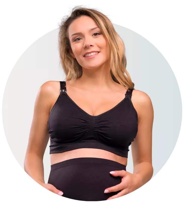 Carriwell Seamless Carri-Gel imetysliivi - musta - Rintaliivit - 48451100102 - 1