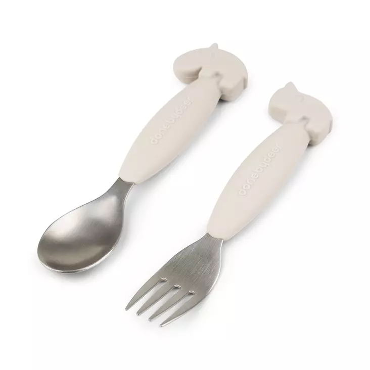 Done by Deer aterimet Easy-grip - Metalliset aterimet - 5712643039952 - 1