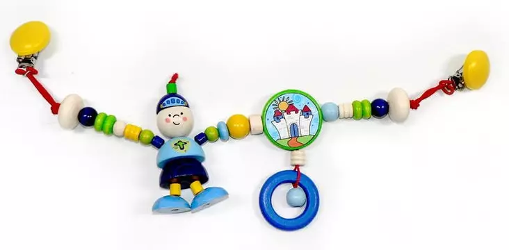 Hess vaunulelu puinen - Klipsi- ja vaunulelut - 4016977130202 - 1