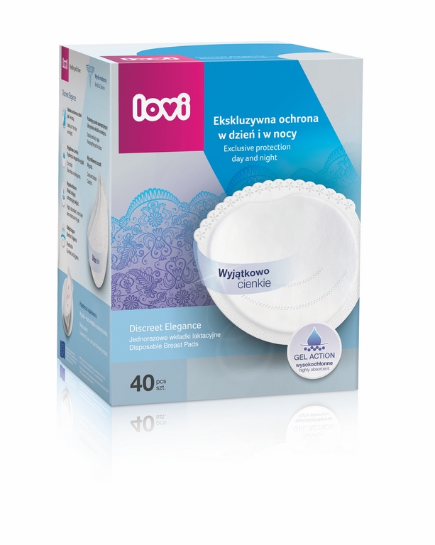 Lovi Discreet Elegance liivinsuoja 40kpl - Rinnanlämmittimet ja liivinsuojat - 5903407196022 - 1