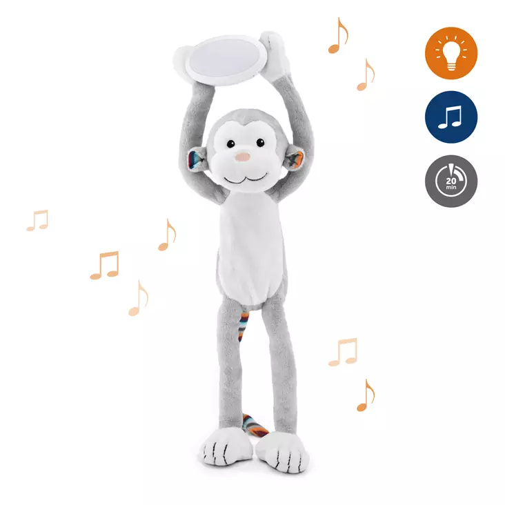 ZAZU Max apina yövalo & pehmolelu - Yövalot ja lämpömittarit - 703625107092 - 1