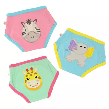 Zoocchini kuivaksiopetteluhousut - Zoo Friends - Koko 3-4 -v. - 8106080353 - 2