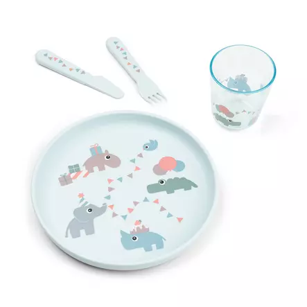Done by Deer Foodie Dinner set - Ruokailuvälinesetit - 5712643054603 - 1
