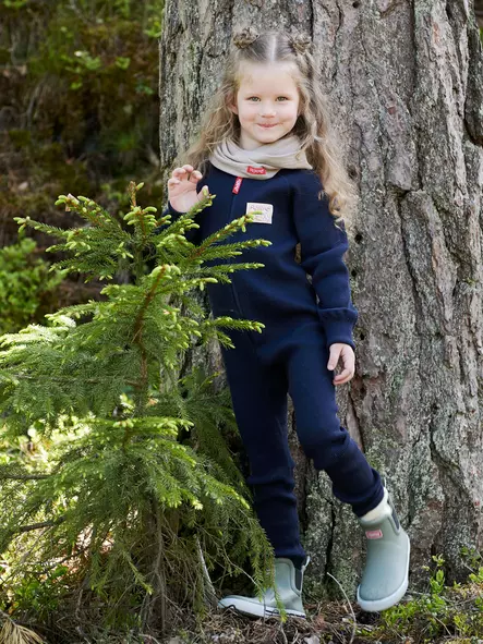 Ruskovilla lasten tuubihuivi villaa - Villa - 6414141027033 - 3