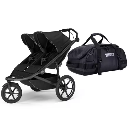 Thule Urban Glide 3 tuplarattaat ja duffelilaukku - Juoksurattaat - 872299049553 - 1