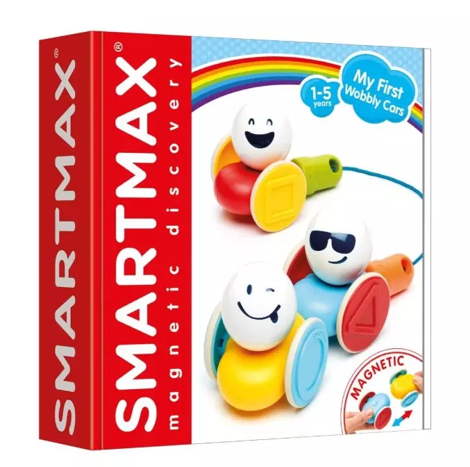 SmartMax My First Wobbly Cars - Magneettilelut - 5414301250593 - 1