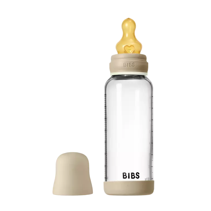 BIBS lasinen tuttipullo yö 240ml - Lasiset tuttipullot - 5713795279463 - 1