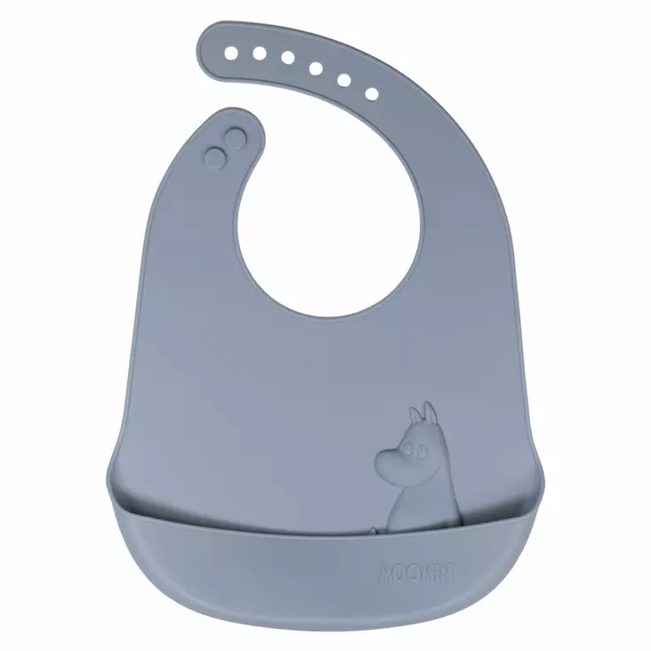 Rätt Start Muumi silikoninen ruokalappu - Ruokalaput - 7330786060473 - 1