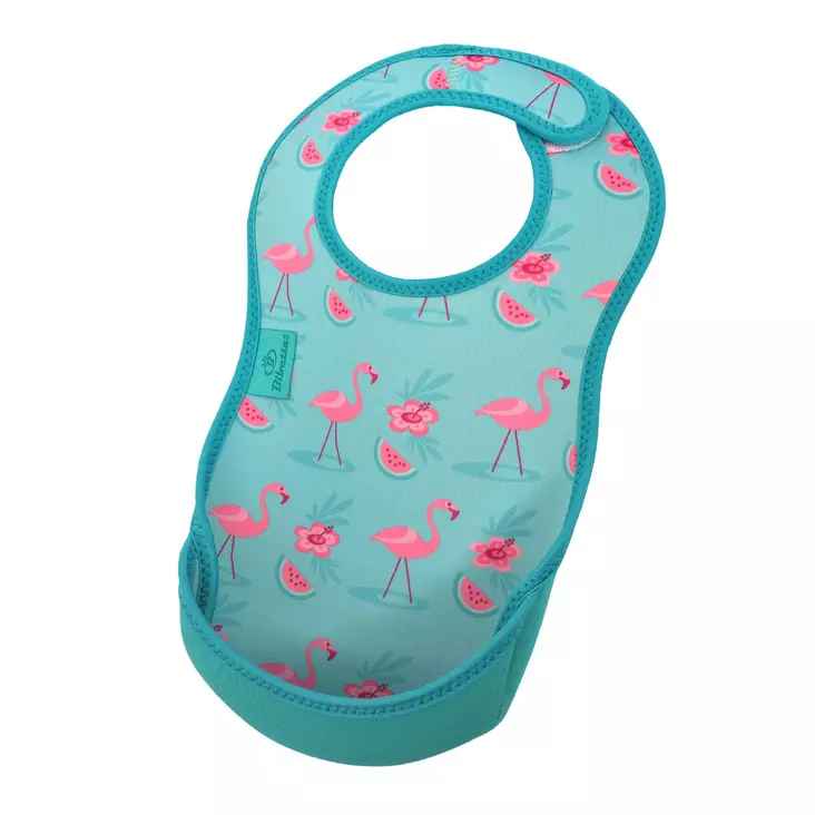Bibetta ruokalappu neopreeni flamingo - Ruokalaput - 5060100375793 - 1