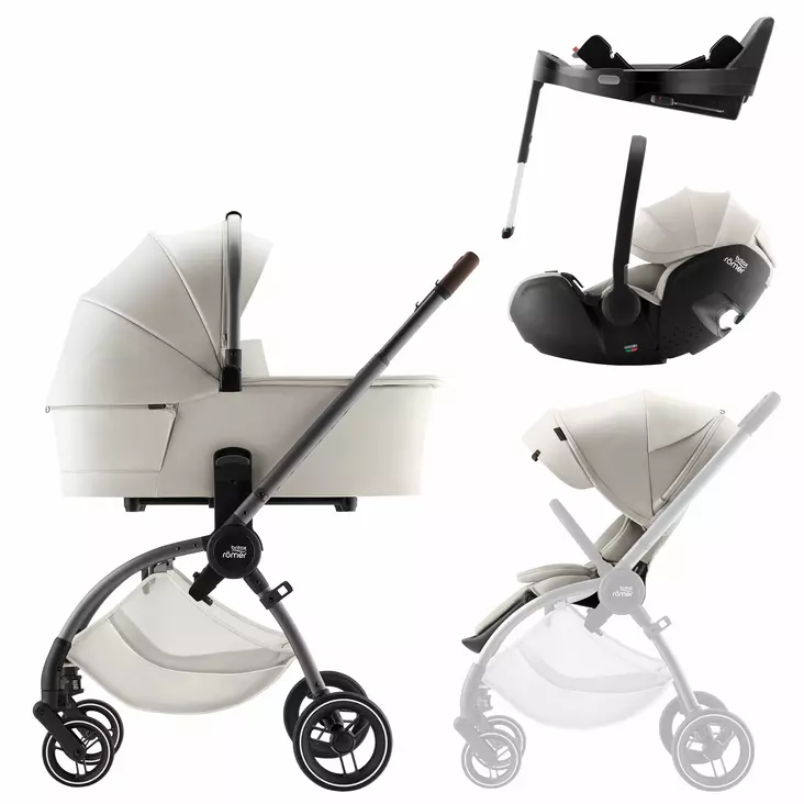 Britax RIO starttipaketti (Baby-Safe Pro turvakaukalolla) - Lastenvaunujen starttipaketit - 4000986418533 - 1