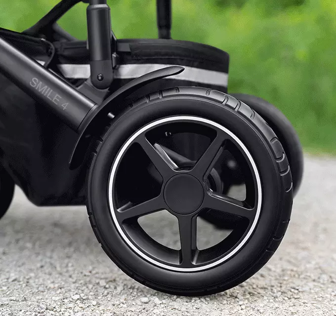 Britax Smile 4 takapyörä 1kpl - Renkaat - 4000984711813 - 1