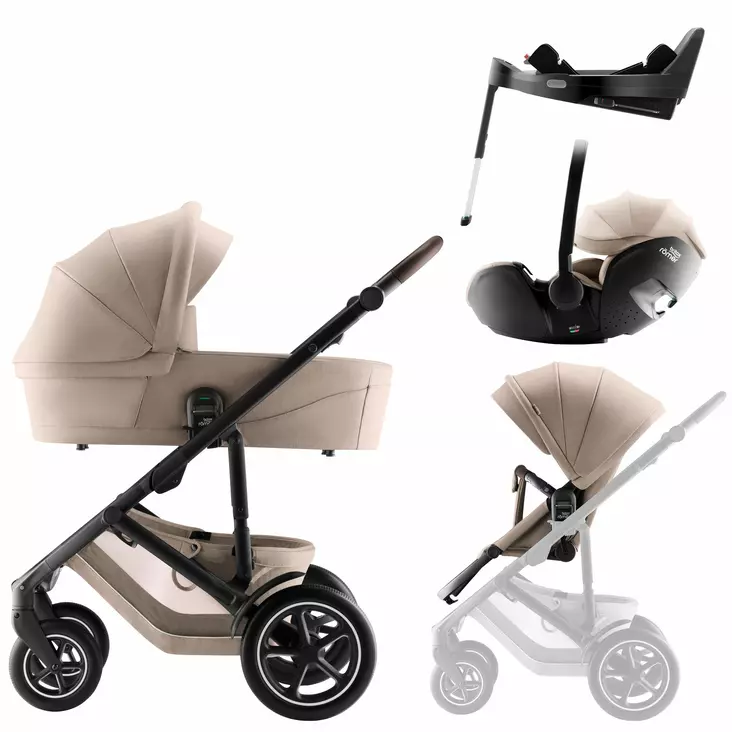 Britax Smile 5Z starttipaketti (Baby-Safe Pro turvakaukalolla) - Lastenvaunujen starttipaketit - 4000121212233 - 1