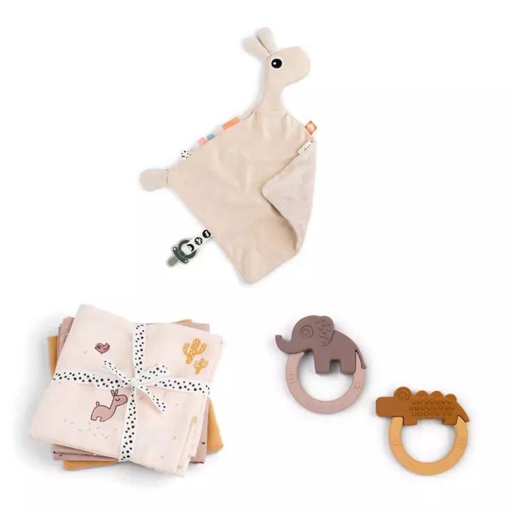 Done by Deer tuotepaketti vauvalle - Uniliinat ja unirievut - 571264310113 - 1