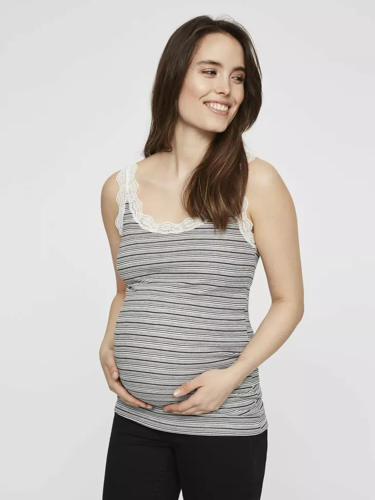 Mamalicious Mlpernille Jersey Strap Top äitiystoppi - Paidat ja topit - 57137571263 - 1