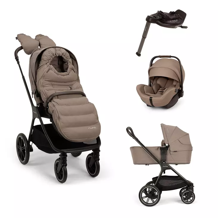Nuna Triv LX starttipaketti (Arra Flex turvakaukalolla) - Lastenvaunujen starttipaketit - 930433100203 - 1