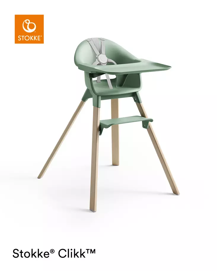 Stokke Clikk syöttötuoli - Syöttötuolit - 7040355520023 - 2