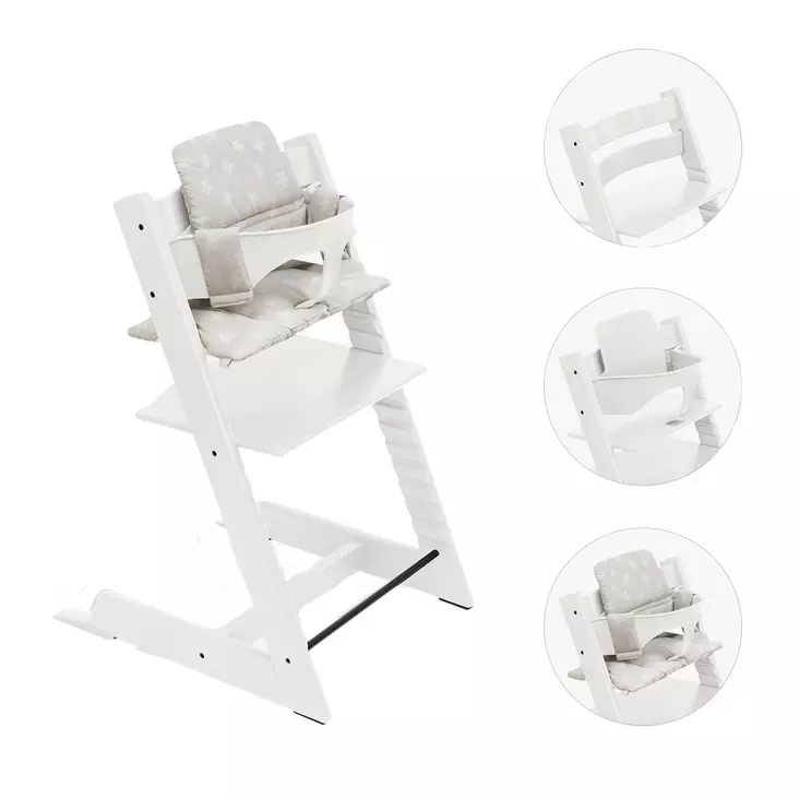 Stokke Tripp Trapp syöttötuoli bundle pehmusteella - Syöttötuolit - 7040356851003 - 1