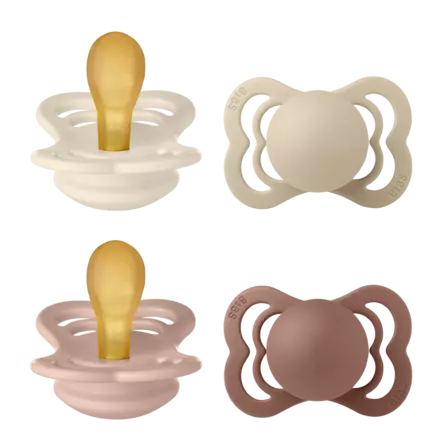 BIBS Supreme tutti 0-6kk 4-pack natural - Tutit - 5713795280254 - 1