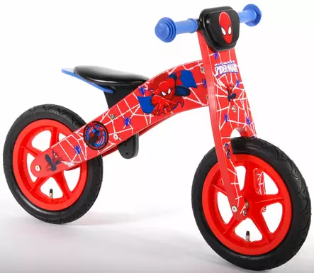 Disney Marvel Spiderman 12" potkupyörä - Potkupyörät - 8715347005534 - 1