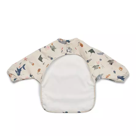 Liewood Merle hihallinen ruokalappu - Ruokalaput hihoilla - 5715493468064 - 5