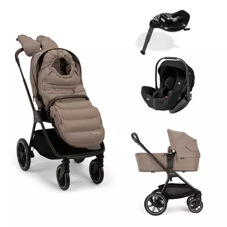 Nuna Triv LX starttipaketti (Joie i-Level Pro turvakaukalolla) - Lastenvaunujen starttipaketit - 930433100204 - 1
