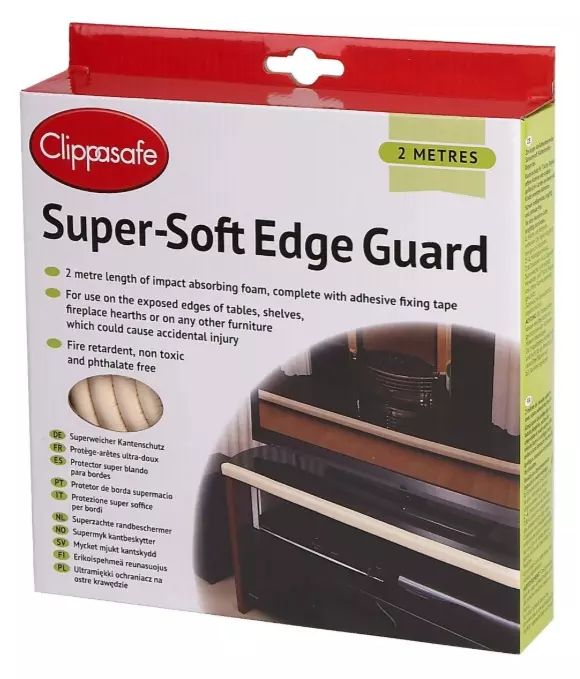 Clippasafe reuna/kulmasuoja pehmeä - Kulmasuojat - 5015876022884 - 1