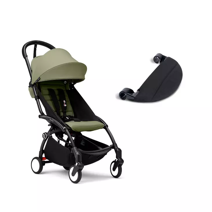 Stokke YOYO³ rattaat ja jalkatuki - Matkarattaat - 7040356552214 - 1