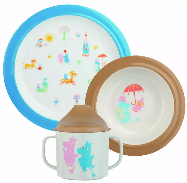 Rätt Start Muumi astiasetti - Ruokailuvälinesetit - 7330786068974 - 1