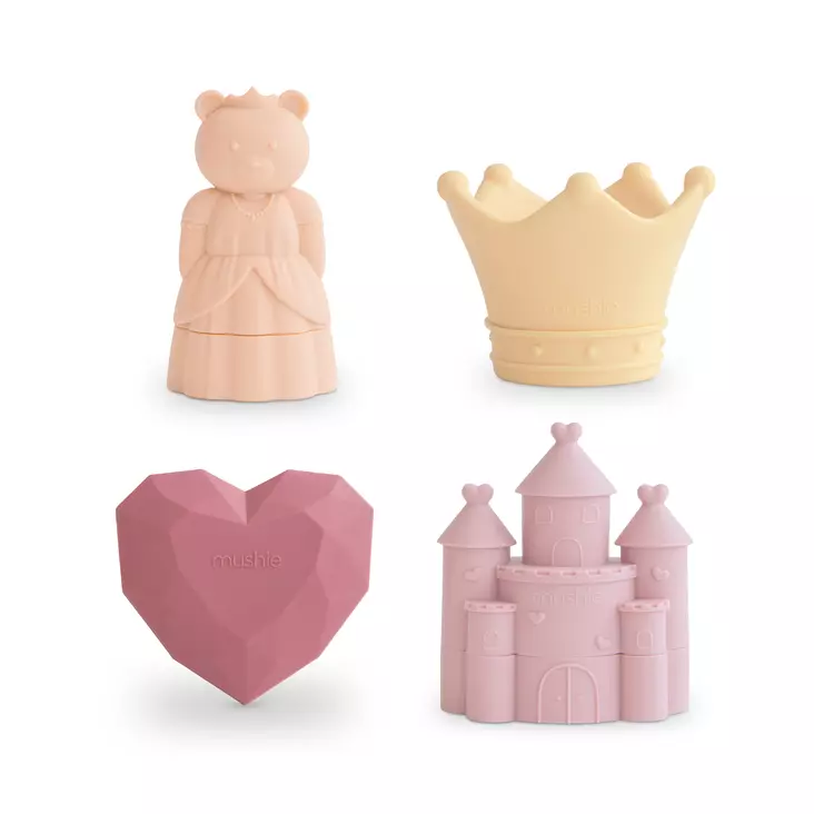 Mushie kylpylelu Princess 4 kpl - Purulelut - 840355802504 - 1
