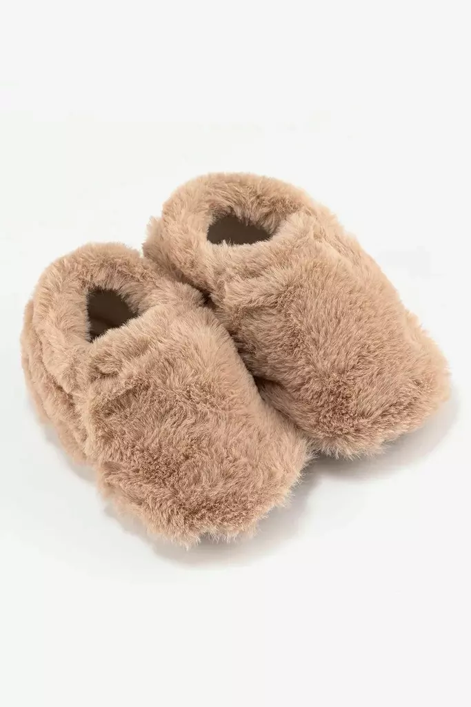 Hopfrög kerhotossut Furry Beige - Paljasjalkakengät - 8682304718744 - 1